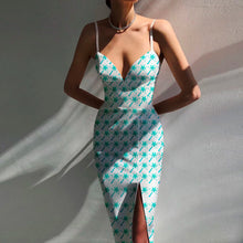 Load image into Gallery viewer, V Neck Sexy Dress
